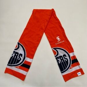 NHL Edmonton Oilers Hockey Orange Scarf
